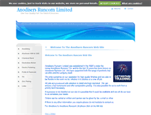 Tablet Screenshot of anodisersruncorn.co.uk